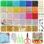 Schmuck-Bastelset mit 5520 Perlen und 550 Charms -    Zorenza
