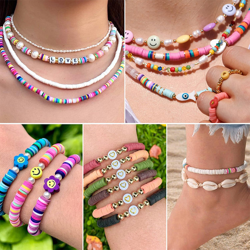 Schmuck-Bastelset mit 5520 Perlen und 550 Charms -    Zorenza