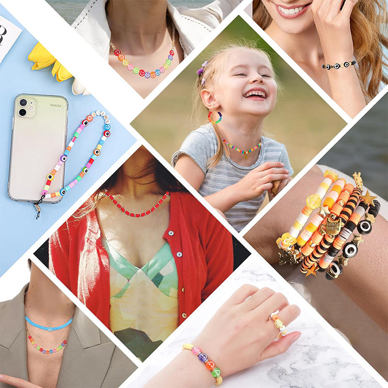 Schmuck-Bastelset mit 5520 Perlen und 550 Charms -    Zorenza