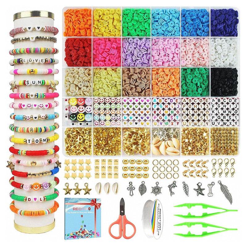Schmuck-Bastelset mit 5520 Perlen und 550 Charms -    Zorenza
