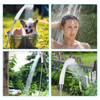 Campingdusche USB Akku mit faltbarem Wassereimer 20L -    Zorenza