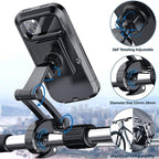 Fahrrad-Handyhalter wasserdicht mit kabelloser Ladefunktion -    Zorenza