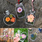Trockenblumen-Lesezeichen-Set – 30 Stück mit Quaste Zorenza