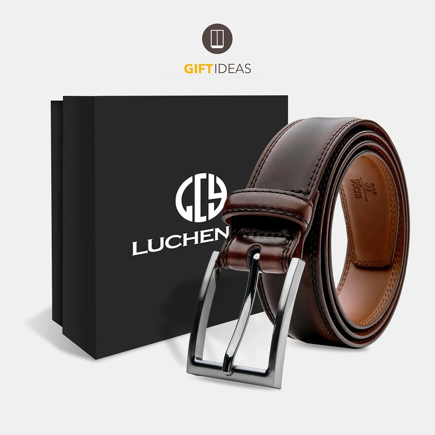 Ledergürtel Premium Leder mit klassischer Dornschließe -    Zorenza