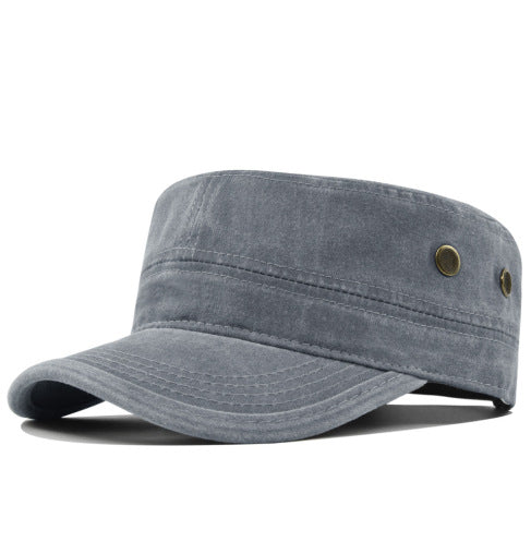 Militär Cap Baumwolle Flat Top mit verstellbarer Passform -    Zorenza