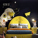 Astronauten-Wandlampe mit LED für Kinderzimmer -    Zorenza