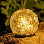 Solar Glasleuchte für Garten mit 20 LEDs -    Zorenza