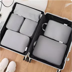 Kompressions-Packwürfel Set 6-teilig – Platzsparend packen Zorenza