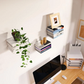 Unsichtbare Wandbücherplank – Bücher schweben an der Wand -    Zorenza