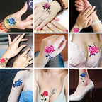 3D Tattoo-Stickers Set – Wasserfest & Hautfreundlich -    Zorenza