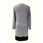 Damen A-Linien-Kleid mit Kunstleder-Schnallen -    Zorenza