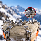 Schuhspikes Grödel Edelstahl – Universalgröße 35-48 -    Zorenza