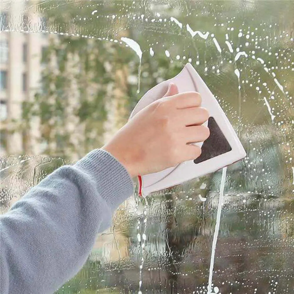 Fensterreiniger magnetisch – Doppelseitiger Glasreiniger -    Zorenza