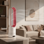 Turmventilator 3-in-1 ohne Flügel – 6 Stufen, 90° Oszillation -    Zorenza