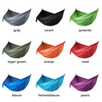 Camping-Hängematte 210T Nylon für 2 Personen mit Tragetasche -    Zorenza