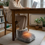 Elektrischer USB-Fußwärmer aus Fleece, 23 x 32 x 22 cm -    Zorenza