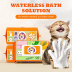 Handschuhe zur Tierpflege – Antibakteriell ohne Wasser -    Zorenza