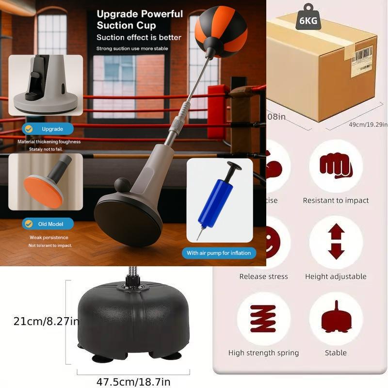 Boxsack Standgerät mit Speedball verstellbar -    Zorenza