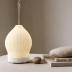 Aroma-Diffusor Glas Rosenquarz-Optik mit Nano-Nebel und Lichtstimmung -    Zorenza
