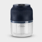 Mini Zerkleinerer elektrisch 300 ml mit Glasbehälter, USB-aufladbar -    Zorenza