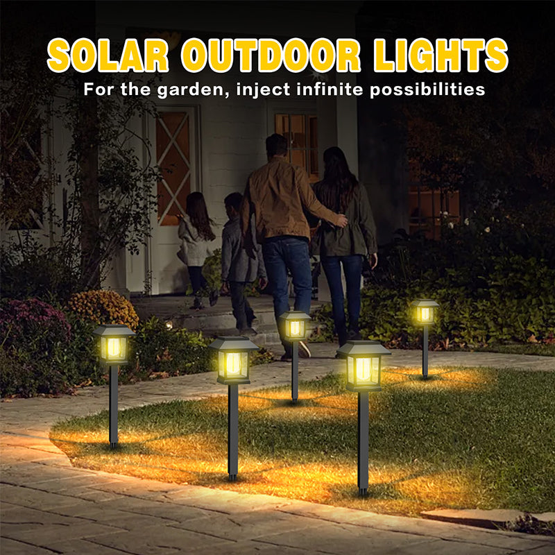 Solarlampe GartenWarmweiß, 8-10h Leuchtdauer -    Zorenza