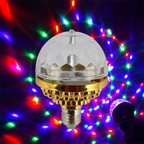LED Discokugel mit E27 Fassung und Rotationsfunktion -    Zorenza
