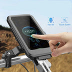 Fahrrad-Handyhalter wasserdicht mit kabelloser Ladefunktion -    Zorenza