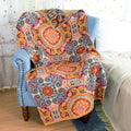 Baumwoll-Handtuch mit Boho-Muster – Vintage-Design -    Zorenza