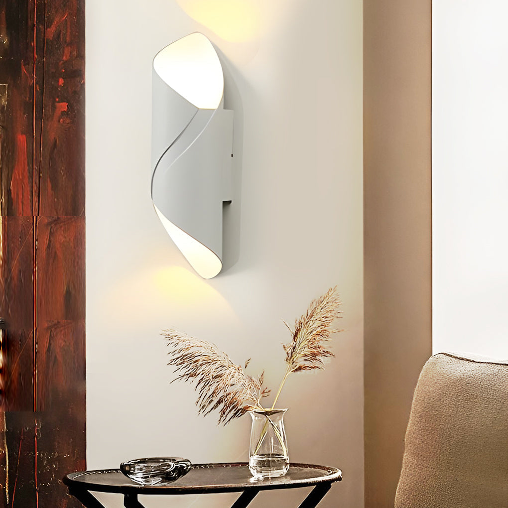 Wandleuchte LED Aluminium modern für Außen- und Innenbereich -    Zorenza