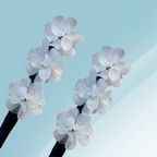 Haar-Duttmacher mit Blumenverzierung -    Zorenza