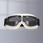 Motorradbrille Vintage mit einstellbarem Band -    Zorenza
