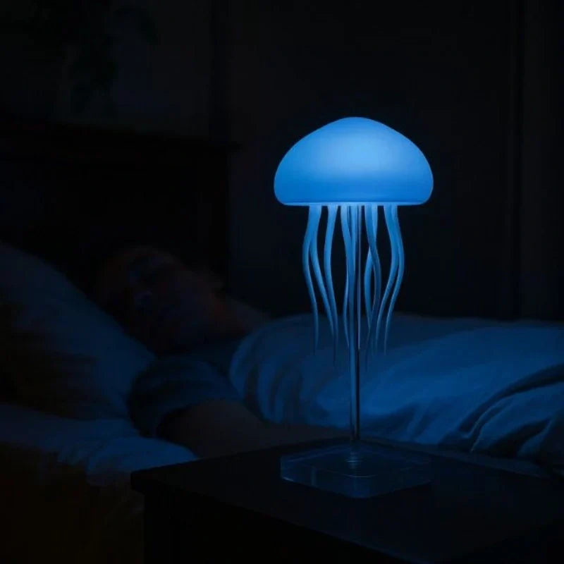 Quallen-Designerlampe mit Farbwechsel und Touch-Steuerung -    Zorenza