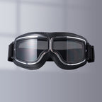 Motorradbrille Vintage mit einstellbarem Band -    Zorenza