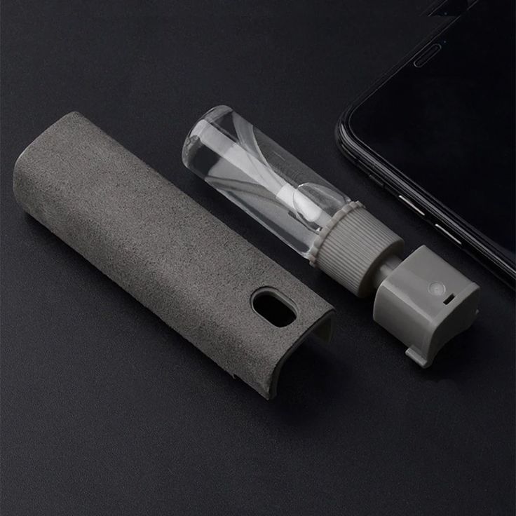 Bildschirmreiniger 3-in-1 mit Mikrofasertuch und Sprühflasche -    Zorenza