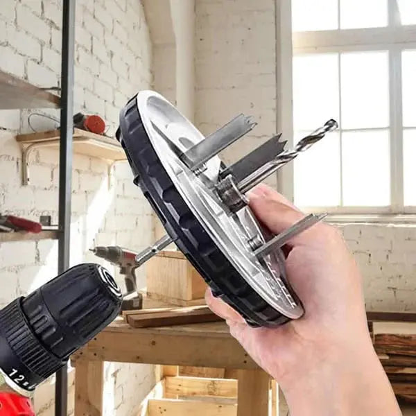 Verstellbarer Kreisschneider-Bohraufsatz – Saubere Löcher von 45 bis 130 mm Zorenza
