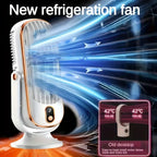 Tischventilator mit Akku – Leise und USB-aufladbar -    Zorenza