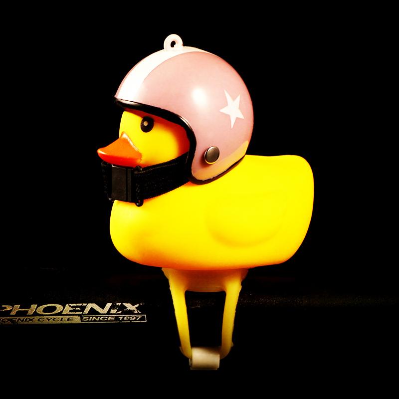 Fahrradklingel Ente mit LED-Licht und Hupe -    Zorenza