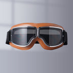 Motorradbrille Vintage mit einstellbarem Band -    Zorenza