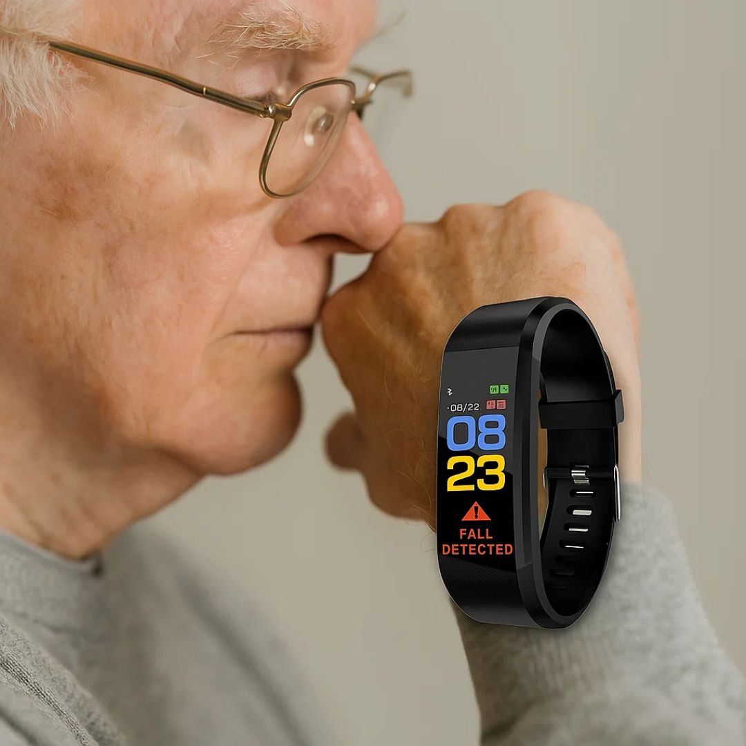 Fitness-Armband mit Sturzerkennung für Senioren Zorenza
