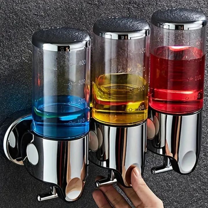 Seifenspender zur Wandmontage mit 500 ml Kapazität -    Zorenza