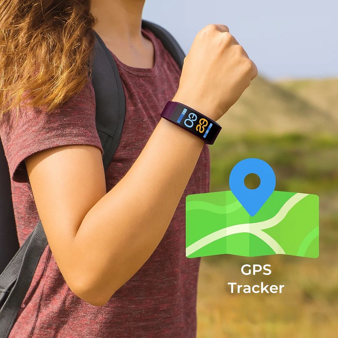 Fitness-Armband mit Sturzerkennung für Senioren Zorenza