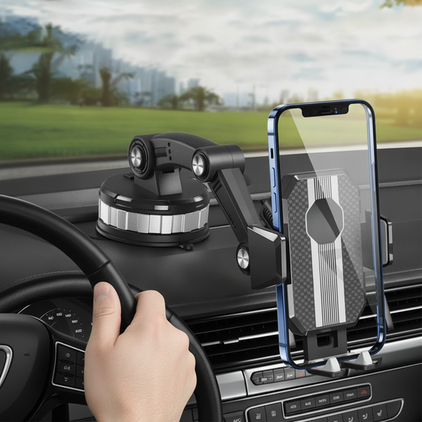 Handyhalterung fürs Auto mit Saugnapf und Dreharm — technical_before_after.with_card_image