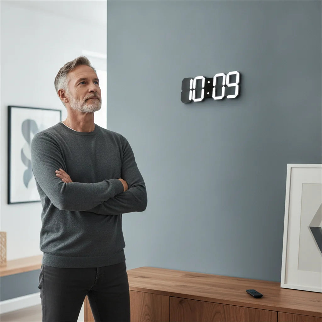 4 Gründe für diese LED-Wanduhr im Zuhause