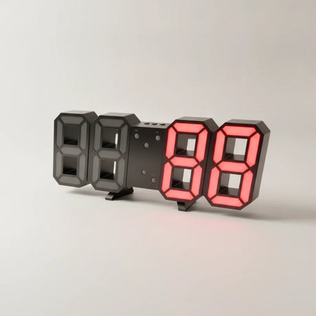 3D LED Digital-Wanduhr mit Fernbedienung & Dimmfunktion — technical_key_benefits.centre_ring_image