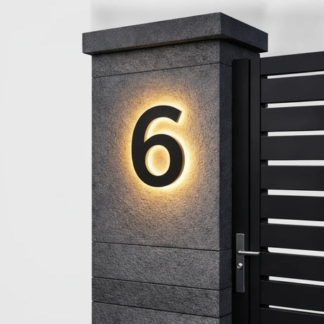Hinterleuchtete Hausnummer – Modernes LED-Schild für jeden Eingang — technical_key_benefits.centre_ring_image