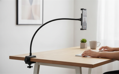 Schwanenhalsständer für Tablet & Handy – Klemme, 100 cm, 360° — technical_how_it_works.step_3_image