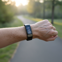 Fitness-Smartwatch mit Farbdisplay — IP67, USB-Ladung, 10 Tage Akku — technical_how_it_works.step_1_image