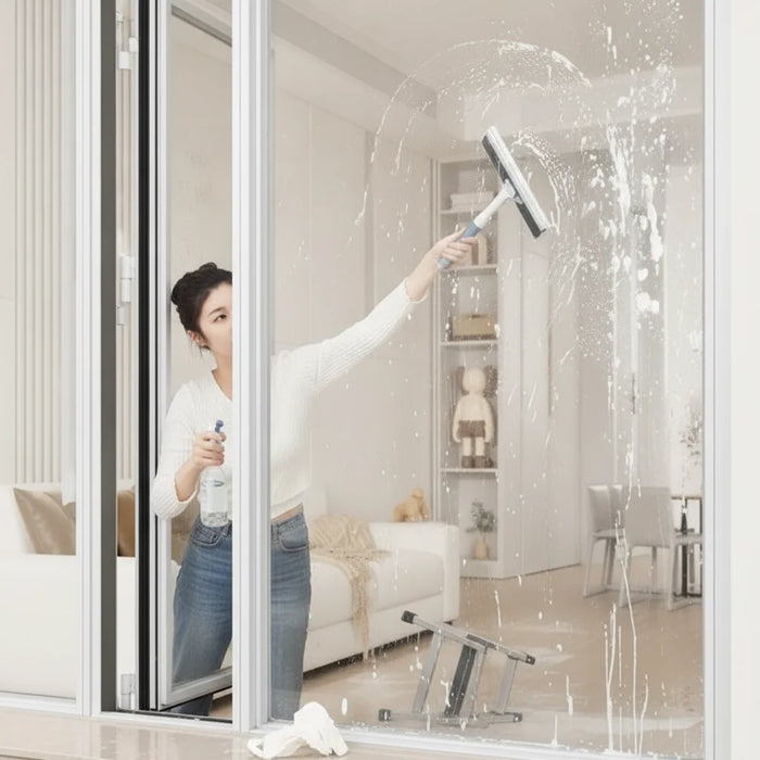Magnetischer Fensterreiniger – Innen & außen in einem Durchgang, kein Hinauslehnen — technical_before_after.without_card_image