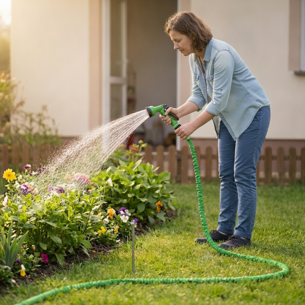 4 Eigenschaften, die diesen Gartenschlauch so praktisch machen