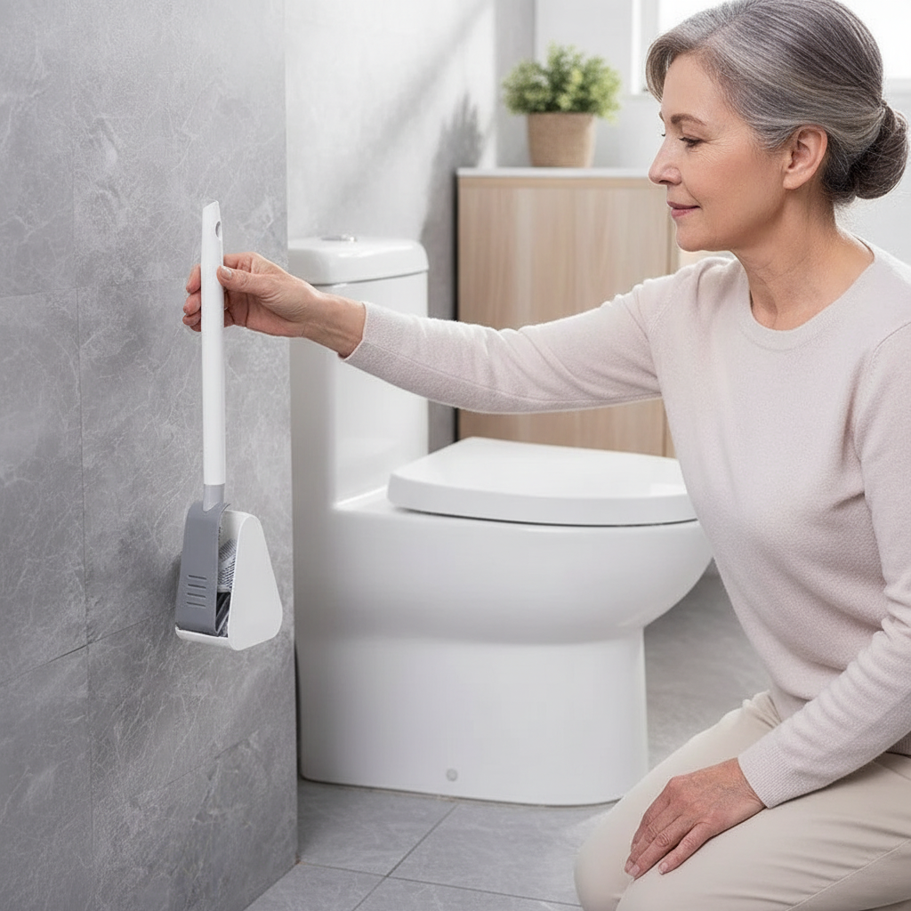 4 Eigenschaften, die diese Silikon-WC-Bürste im Badezimmer unverzichtbar machen